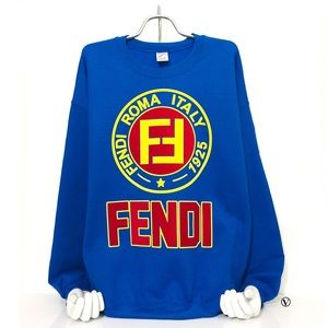Blue Bootleg Fendi sweatshirt